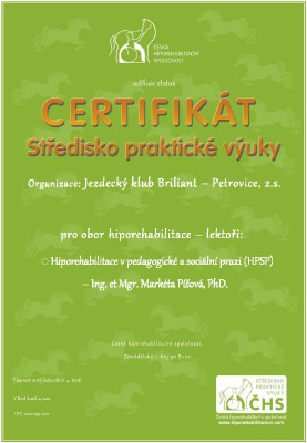 certifikát SPV